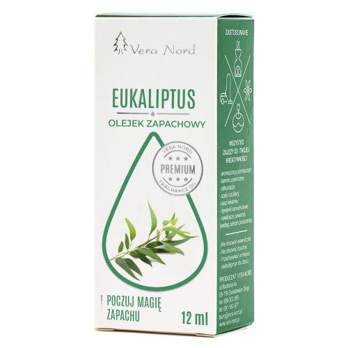Miniaturka artykułu - Vera Nord Olejek zapachowy Eukaliptus, 12ml	