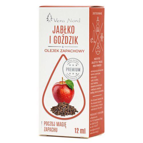 Miniaturka artykułu - Vera Nord Olejek zapachowy Jabłko i goździk, 12ml	