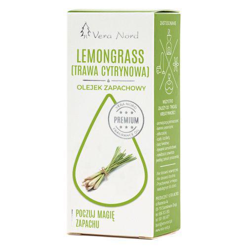 Miniaturka artykułu - Vera Nord Olejek zapachowy Lemongrass, 10 ml