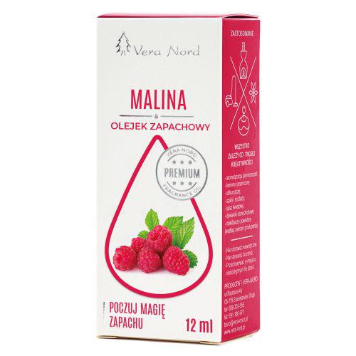Miniaturka artykułu - Vera Nord Olejek zapachowy Malina, 12ml	