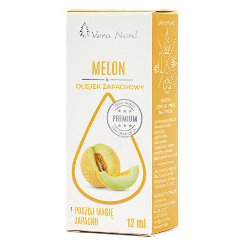 Miniaturka artykułu - Vera Nord Olejek zapachowy Melon, 12ml	