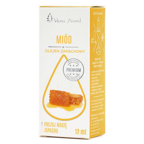 Miniaturka artykułu - Vera Nord Olejek zapachowy Mi&oacute;d, 12ml	