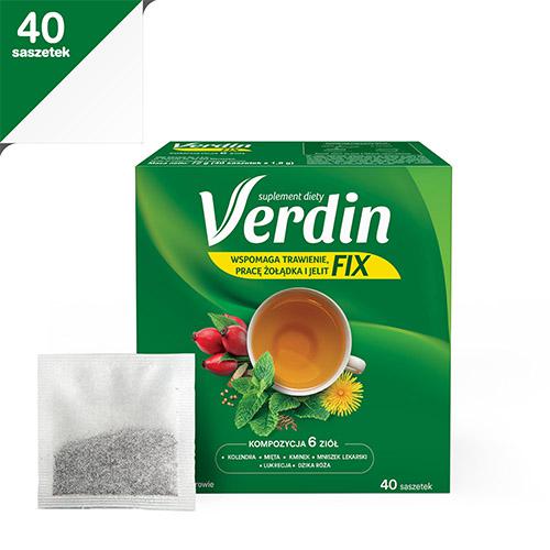 Miniaturka artykułu - VERDIN FIX - 40 saszetek