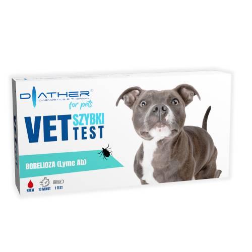 Miniaturka artykułu - VET-TEST Borelioza (Lyme Ab), 1 sztuka