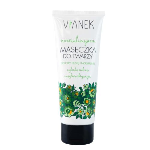 Miniaturka artykułu - VIANEK Normalizująca maseczka do twarzy, 75ml
