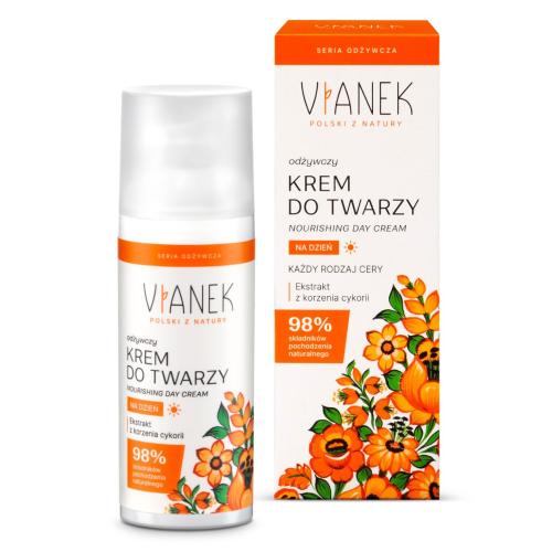 Miniaturka artykułu - VIANEK Odżywczy krem do twarzy na dzień, 50ml
