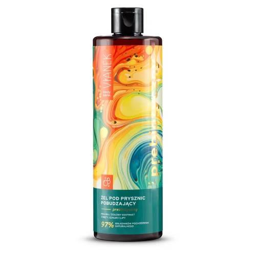 VIANEK Żel pod prysznic pobudzający, prebiotyczny, 400ml