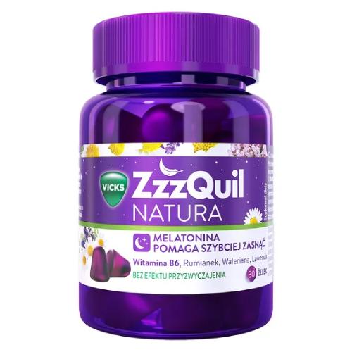 Vicks ZzzQuil Natura, 30 żelek