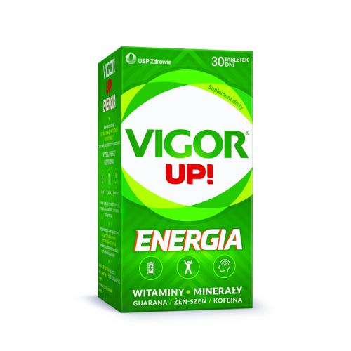 Miniaturka artykułu - VIGOR UP! Energia, 30 tabl.