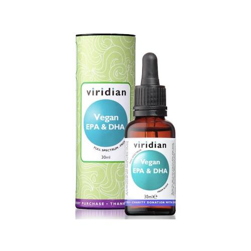 Miniaturka artykułu - VIRIDIAN Vegan Omega 3, 30ml