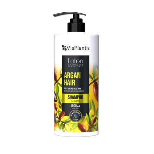 Miniaturka artykułu - Vis Plantis Loton Szampon do włos&oacute;w cienkich i osłabionych - Argan Hair, 1000ml