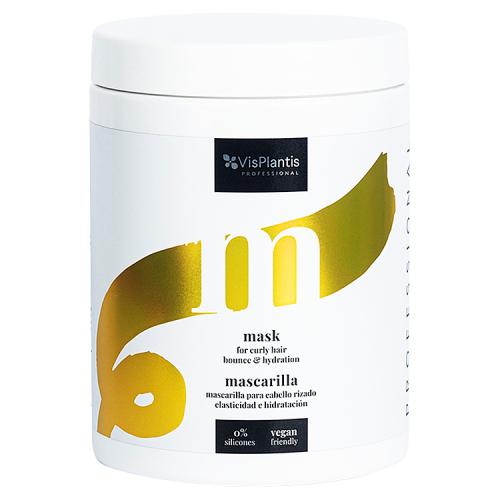 Miniaturka artykułu - Vis Plantis PROFESSIONAL Maska do włos&oacute;w kręconych - sprężystość i nawilżenie, 1000ml
