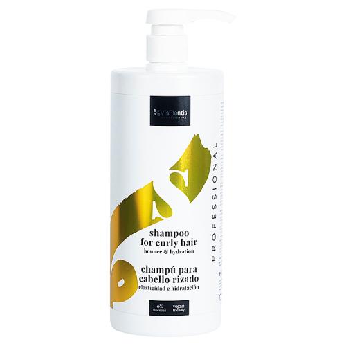 Miniaturka artykułu - Vis Plantis PROFESSIONAL Szampon do włos&oacute;w kręconych - sprężystość i nawilżenie, 1000ml