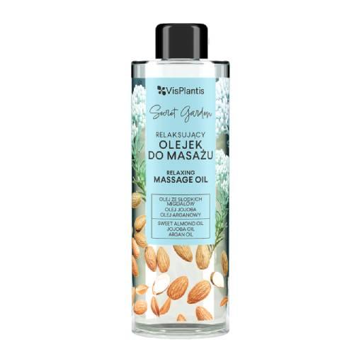 Miniaturka artykułu - Vis Plantis Relaksujący olejek do masażu z migdałami, 200ml