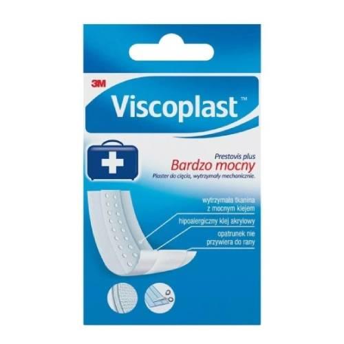 Miniaturka artykułu - VISCOPLAST Plaster Prestovis Plus, Bardzo mocny, 1m x 8cm, 1szt.