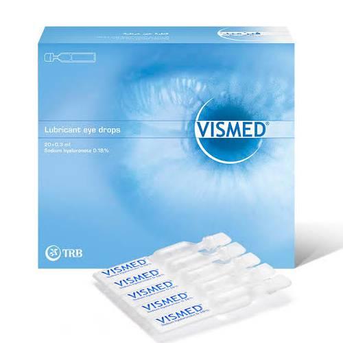 Miniaturka artykułu - Vismed Gel Krople do oczu, 0,45ml x 20minims&oacute;w