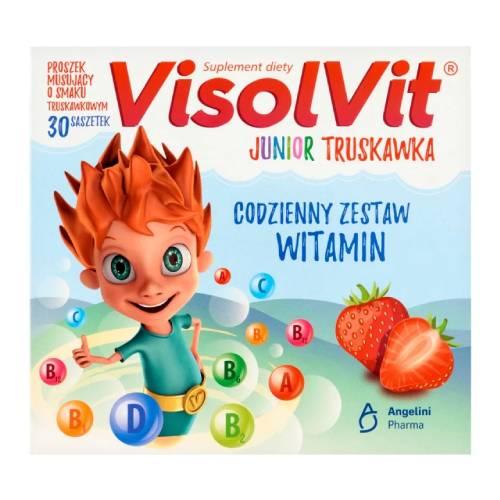 Miniaturka artykułu - Visolvit Junior Truskawka- 30sasz.