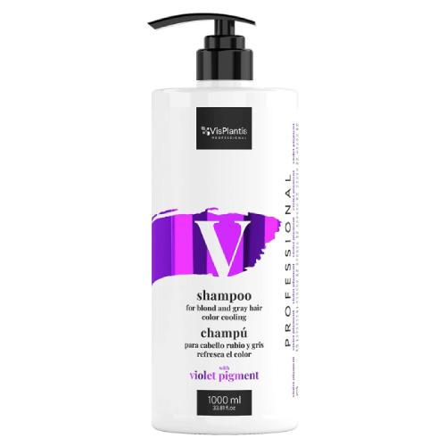 VisPlantis Professional Szampon do włos&oacute;w blond i siwych ochładzający kolor, 1000ml