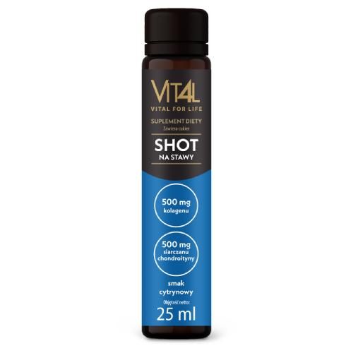 VIT4L Vital for life Shot na stawy płyn, 25 ml