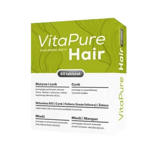 Miniaturka artykułu - VitaPure Hair, 60 tabletek