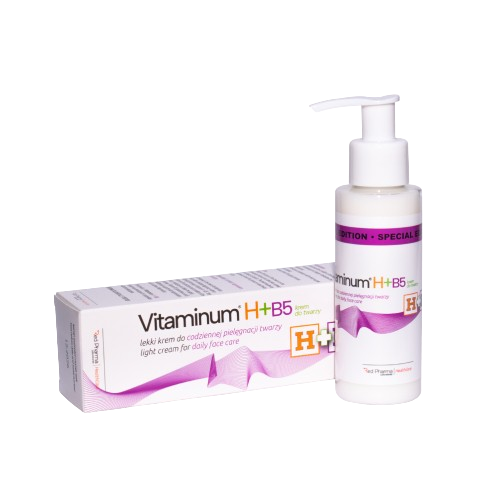 Miniaturka artykułu - Red Pharma Vitaminum H+B5 Lekki krem do twarzy Special Edition, 100 ml