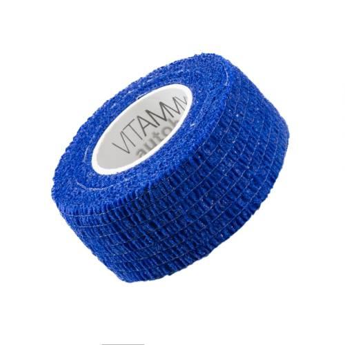 Miniaturka artykułu - VITAMMY Autoband Elastyczny bandaż kohezyjny 2,5cm x 450cm Niebieski
