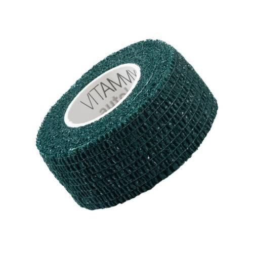 Miniaturka artykułu - VITAMMY Autoband Elastyczny bandaż kohezyjny 2,5cm x 450cm Oliwkowy