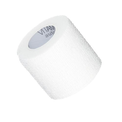 Miniaturka artykułu - VITAMMY Autoband Elastyczny bandaż kohezyjny 5cm x 450cm Biały