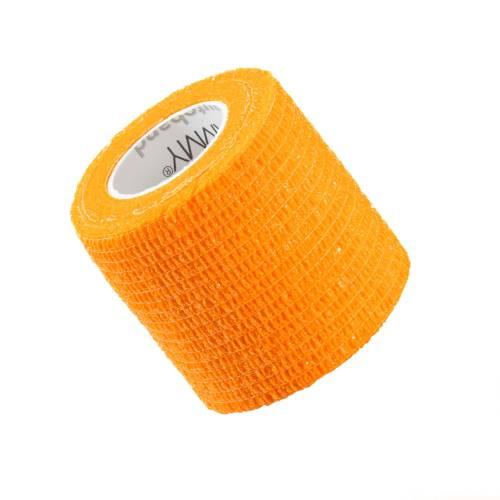 Miniaturka artykułu - VITAMMY Autoband Elastyczny bandaż kohezyjny 5cm x 450cm Pomarańczowy