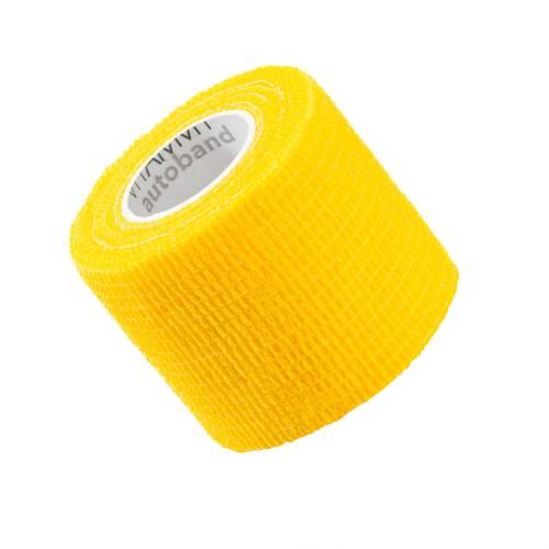 Miniaturka artykułu - VITAMMY Autoband Elastyczny bandaż kohezyjny 5cm x 450cm Ż&oacute;łty
