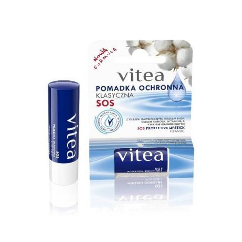 Miniaturka artykułu - VITEA Pomadka Ochronna Klasyczna SOS, 4,9g