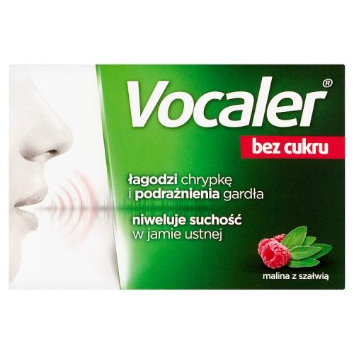 Miniaturka artykułu - VOCALER bez cukru, 12 pastylek do ssania