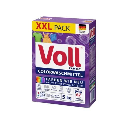 Miniaturka artykułu - VOLL COLOR Proszek do prania kolorowych tkanin, 5kg