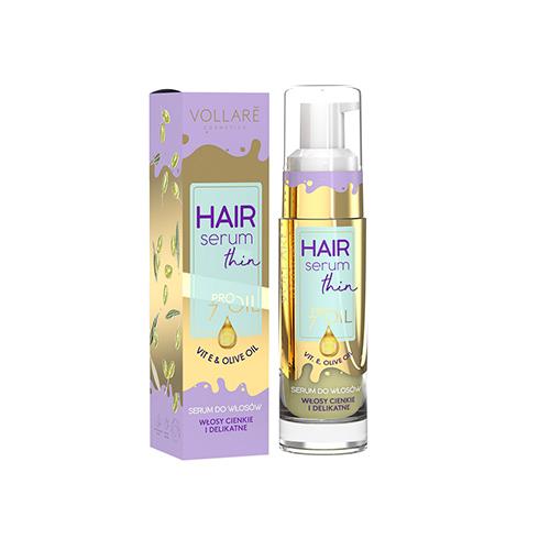 Miniaturka artykułu - VOLLARE Hair PROils Extra Volume Serum do włos&oacute;w cienkich i delikatnych, 30ml