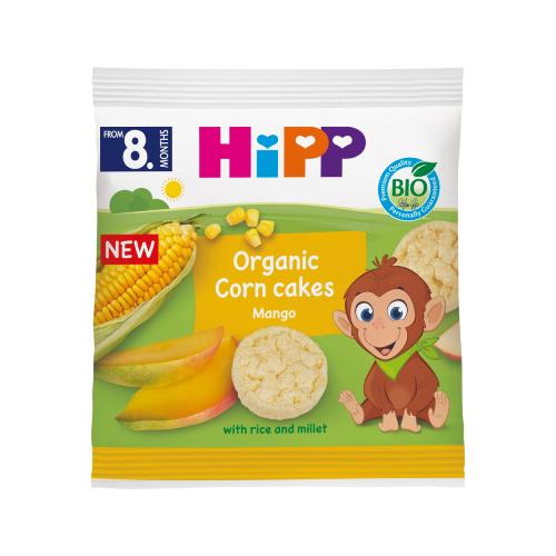 Miniaturka artykułu - HiPP BIO Ekologiczne wafelki zbożowe mango od 8. miesiąca, 23 g