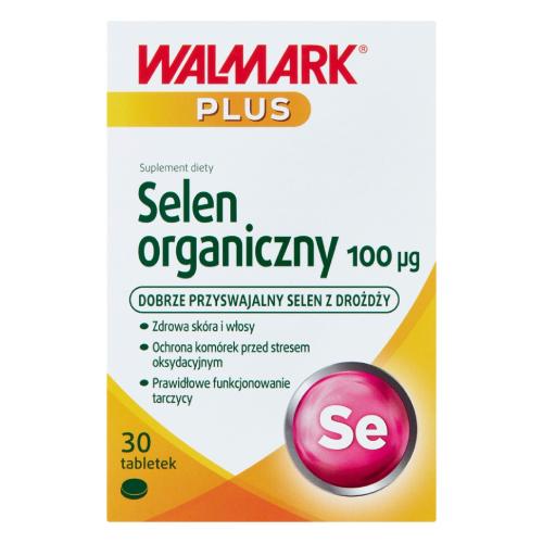 Miniaturka artykułu - WALMARK SELEN 100 mcg, 30 tabletek