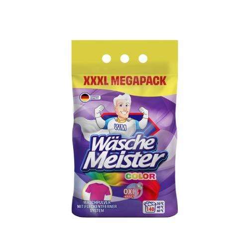 Miniaturka artykułu - W&auml;scheMeister Color Proszek do prania, 10,5 kg USZKODZONE FOLIOWE OPAKOWANIE