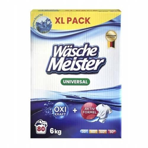 W&auml;scheMeister Universal Proszek do prania, 6kg (karton) USZODZONE KARTONOWE OPAKOWANIE