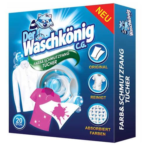 Miniaturka artykułu - Waschk&ouml;nig CG Chusteczki wyłapujące kolor, 20szt.