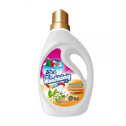 Miniaturka artykułu - Waschk&ouml;nig Color Żel do prania Pomarańcza i Bawełna, 3l
