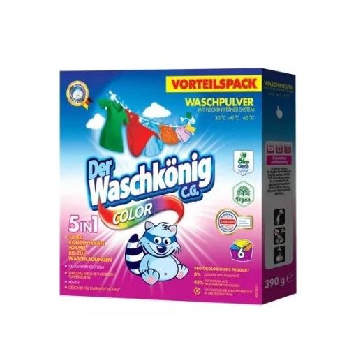 Miniaturka artykułu - Waschk&ouml;nig CG proszek do prania Color, 390g