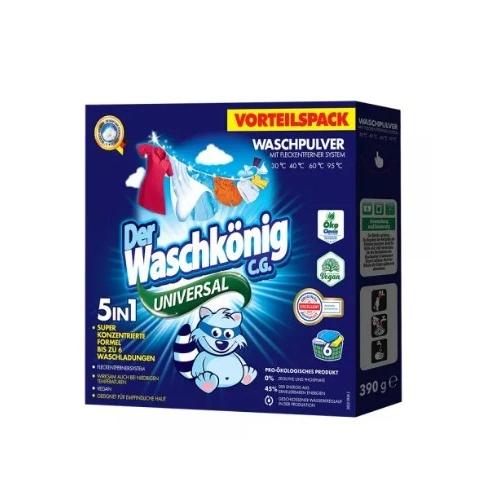 Miniaturka artykułu - Waschk&ouml;nig proszek do prania Universal, 390g