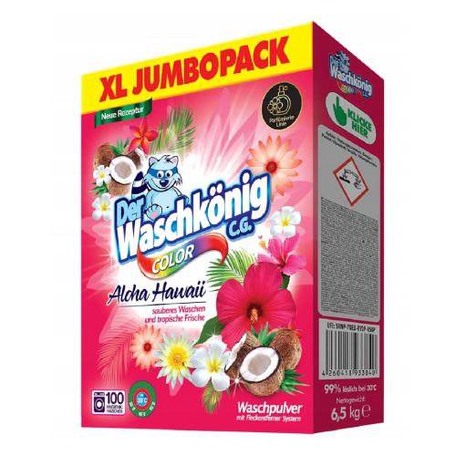 Miniaturka artykułu - Waschk&ouml;nig CG Proszek do prania Color Aloha Hawaii, 6,5 kg