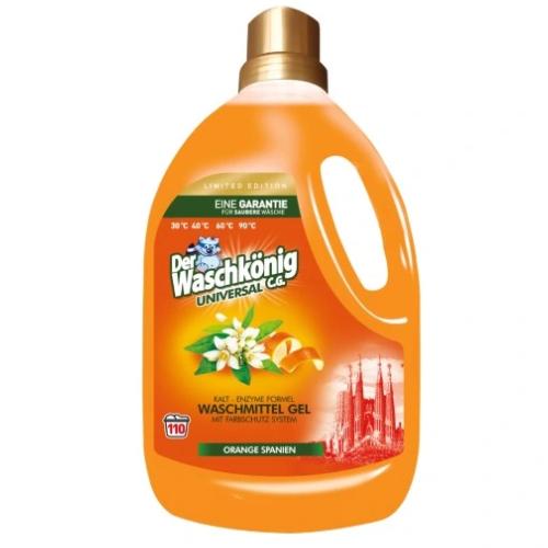 Miniaturka artykułu - Waschk&ouml;nig CG Universal Żel do prania Pomarańczowa Hiszpania, 3,305 l