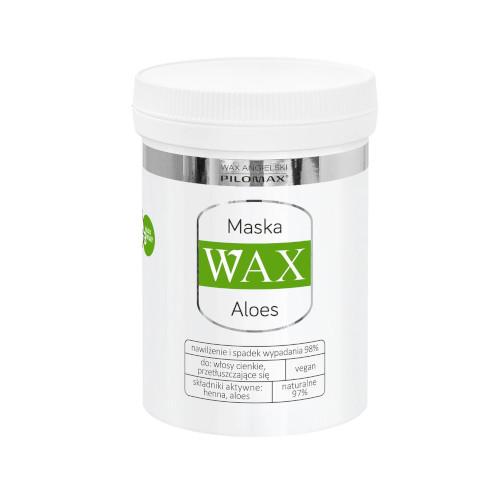 WAX ang Pilomax Aloes Maska regenerująca do włos&oacute;w cienkich - 240 ml (30248)