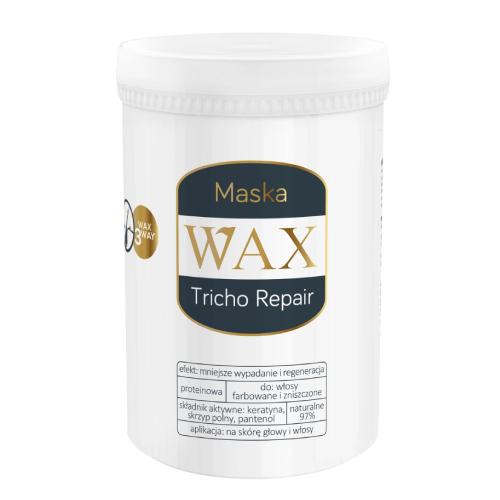 Miniaturka artykułu - WAX Pilomax Tricho Repair Regenerująca maska do włos&oacute;w i sk&oacute;ry głowy, 480 ml
