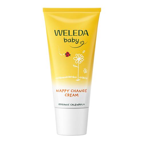 Miniaturka artykułu - WELEDA Baby Calendula Krem dla niemowląt i dzieci przeciw odparzeniom z nagietkiem lekarskim, 30ml