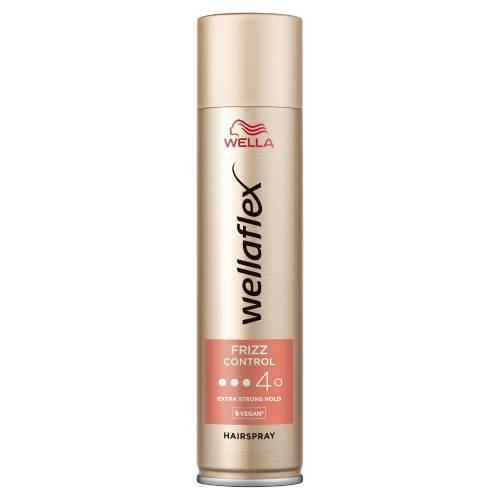 Wellaflex N&deg;4 Lakier do włos&oacute;w Frizz Control Extra Strong Hold, 250 ml