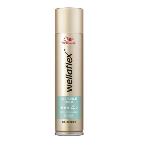 Wellaflex N&deg;4 Lakier do Włos&oacute;w Invisible Hold, 250 ml