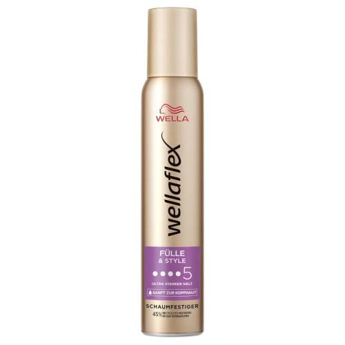 Miniaturka artykułu - Wellaflex Fulle & Style Pianka do włos&oacute;w, 200 ml
